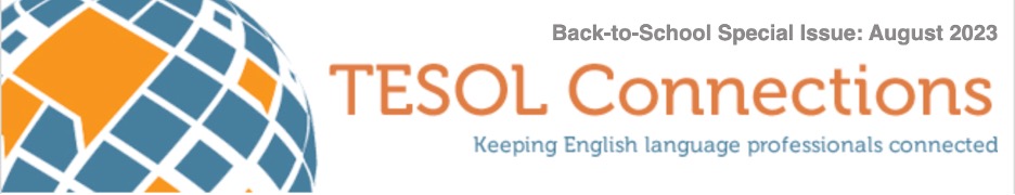 Logo for TESOL Connections: Keeping English Language Professionals Connected